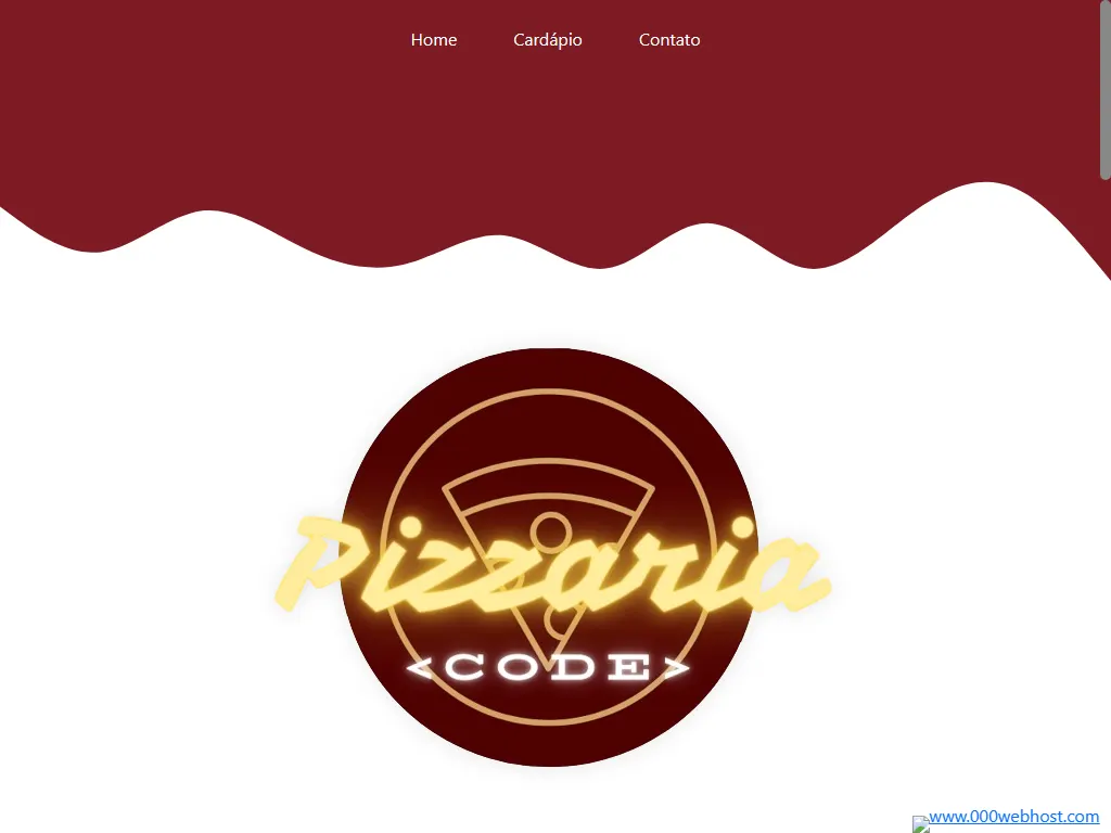 Captura do projeto Pizzaria Code